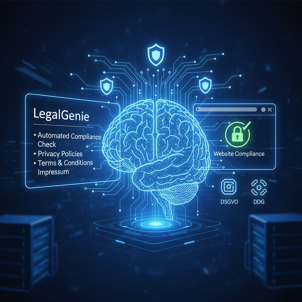 Automatisierte Website Compliance mit Datenschutz AGB und Impressum